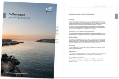 Interim report for VFF Pension 2023