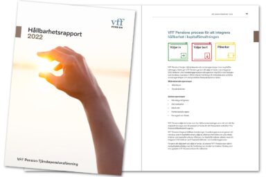 VFF Pensions hållbarhetsrapport 2022
